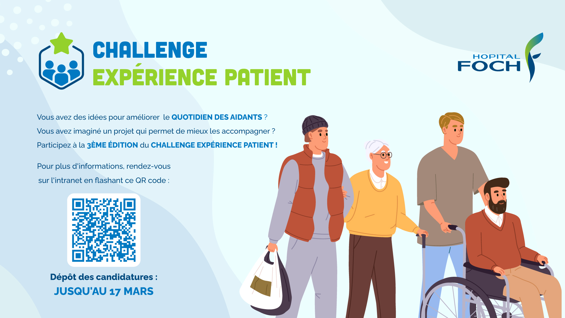 Les votes du Challenge Expérience Patient sont ouverts !